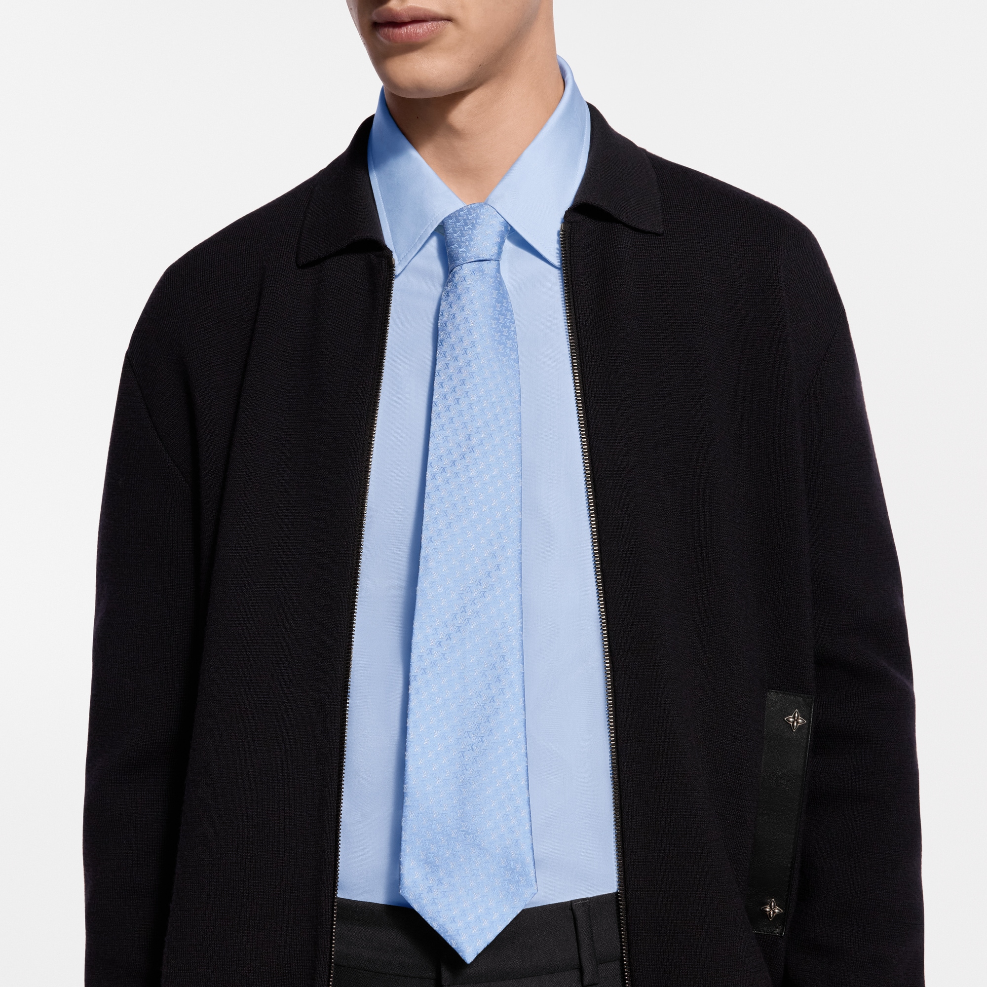 LV Interlocked Tie S00 - Men - Accessories | LOUIS VUITTON ®